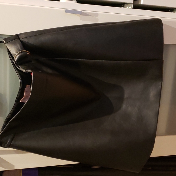 Ted Baker Leather Skirt - Picture 1 of 3